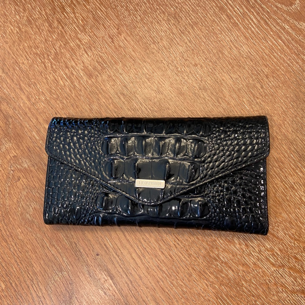 Brahmin Veronica Wallet in Black